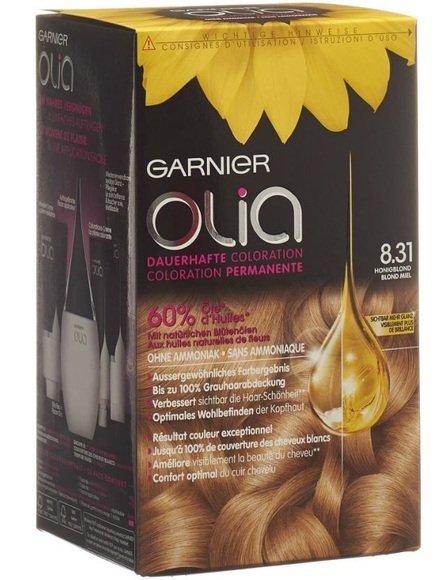 GARNIER Haarfarbe 8.31 Golden Ashy Blond (1 Stück)