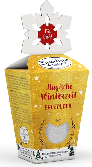 Dresdner Essenz Geschenkset Badepuder 150g Magische Winterzeit (1 Stück)