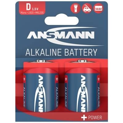 Alkaline Mono D Batterie - 2 Stück