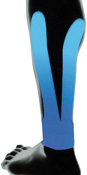 Kinesio-Tape Bein/Wade/Muskel, 5er Set