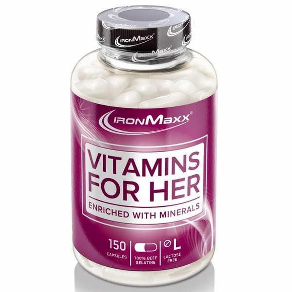ironMaxx Vitamins for Her - 150 Kapseln