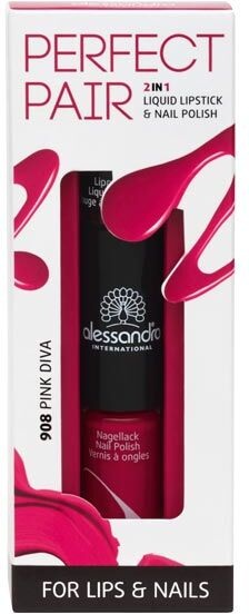 Alessandro Pink Diva Perfect Pair Nagellack
