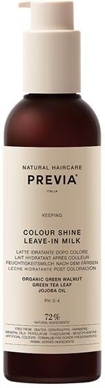 PREVIA Organic Green Walnut Colour Shine Leave-In Milk