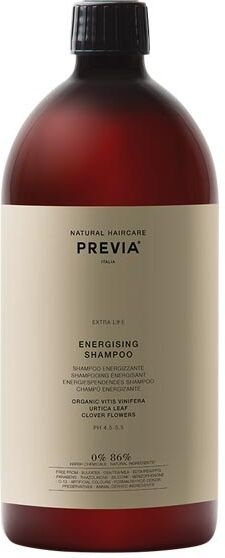 PREVIA Organic Vitis Vinifera Meristem Cell Energising Shampoo