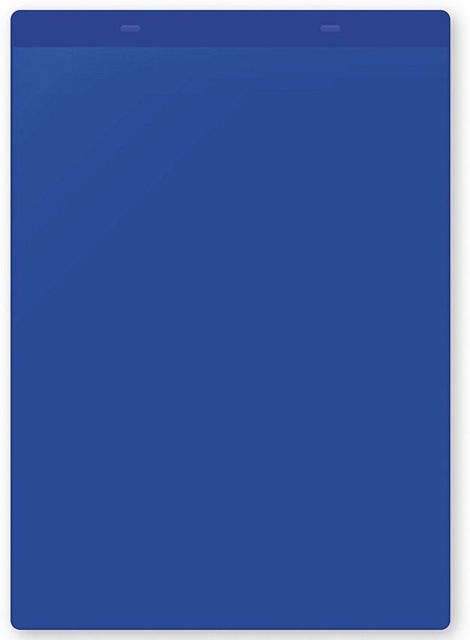 Dokumententaschen, selbstklebend DIN A4 hoch, VE 50 Stk blau