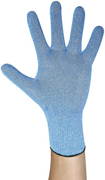 Schnittschutzhandschuhe, lebensmittelecht blau, VE 6 Stk Größe 9