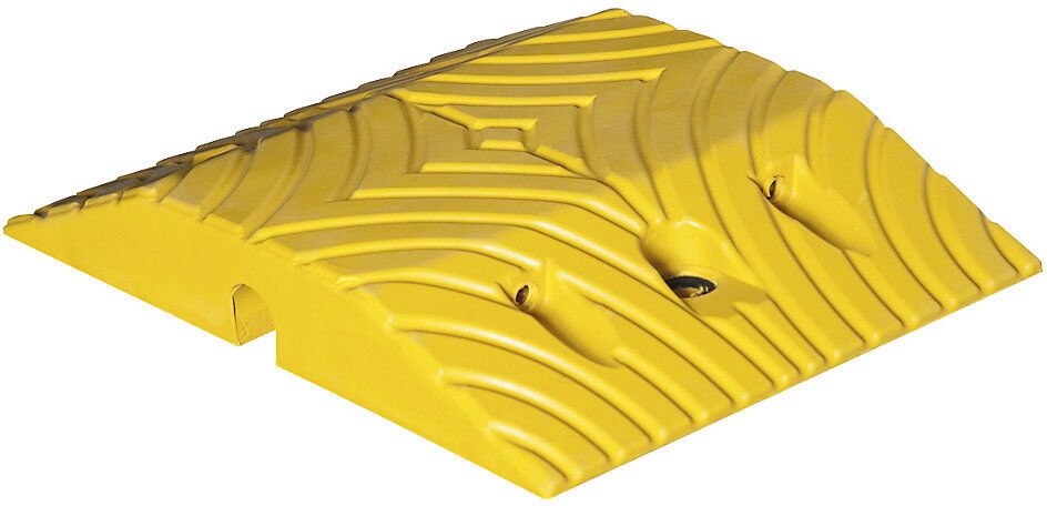 Fahrbahnschwelle max. 20 km/h Richtgeschwindigkeit, LxB 340 x 250 mm Normelement gelb