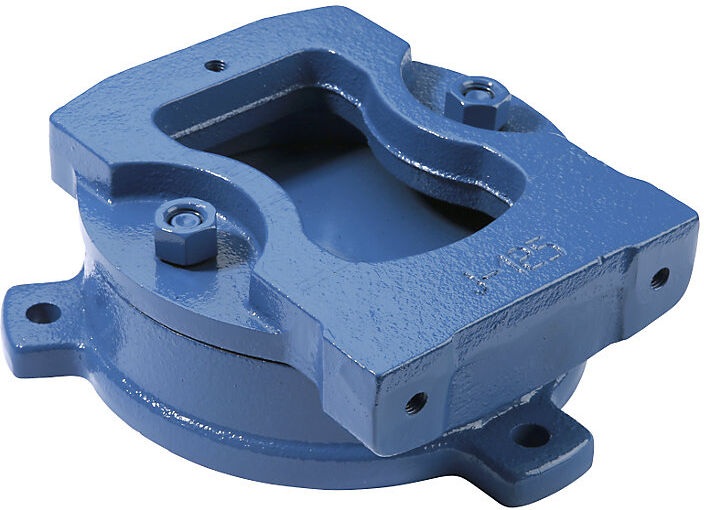 Drehteller für Schraubstöcke LEINEN Junior blau, für Backenbreite 150 mm