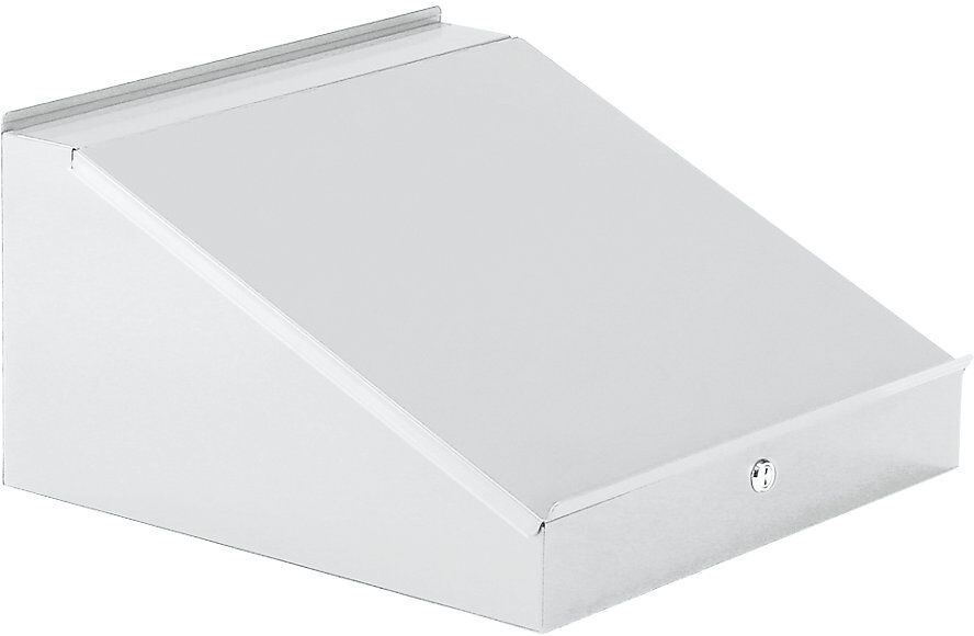 Schreibpult für Schrankbreite 500 mm HxBxT 95 / 275 x 495 x 495 mm lichtgrau RAL 7035