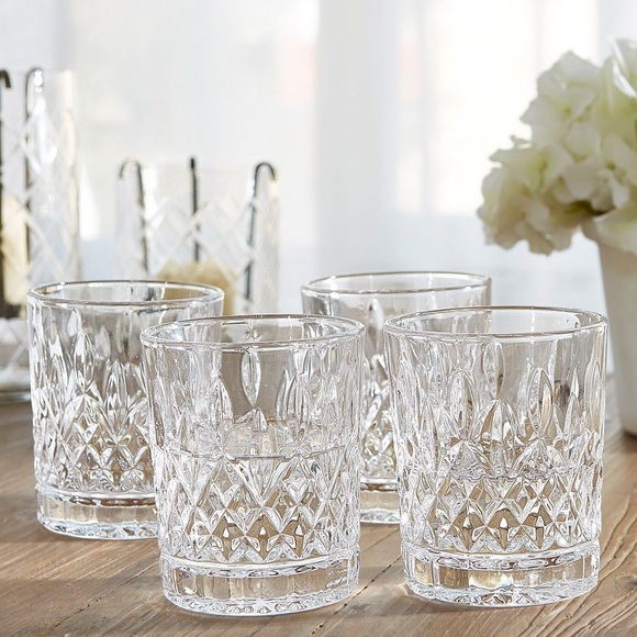 LOBERON Glas 4er Set Crista