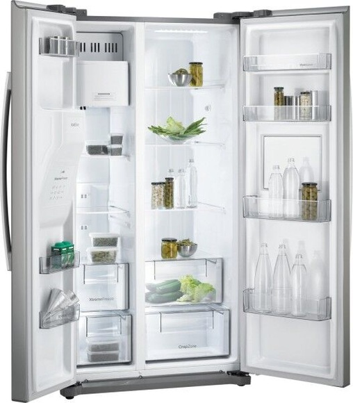 Gorenje Kühl-Gefrier-Kombination NRS9182BBL, Side by Side, 577 l, Baby Blue , MultiFlow360, NoFrost, A++