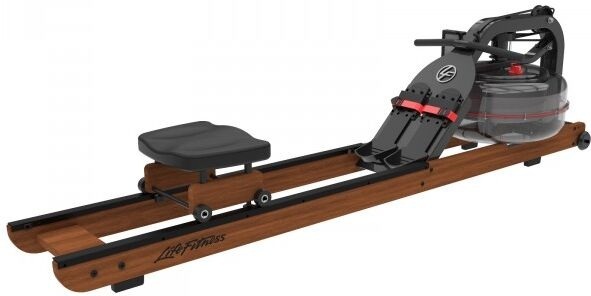 Life Fitness Rudergerät Row HX Trainer helles Holz