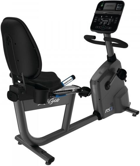 Life Fitness Liegeergometer RS3 Track Connect German console