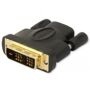TECHly HDMI / DVI Adapter [1x HDMI-Stecker - 1x DVI-Stecker 18+1pol.] Schwarz