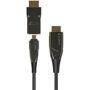 Techly ICOC-HDMI-HY2D-100 - HDMI A/A Micro HDMI AOC Fiber Optic Cable 4K - 100m