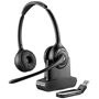 Plantronics Savi W420 Telefon-Headset USB schnurlos On Ear Schwarz