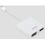 2-in-1 Adapter USB C > HDMI + VGA