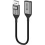 Divers Alogic ULDPHDA-SGR - Ultra DisplayPort 1.4 to HDMI 2.0 Adapter ? 4K 60Hz - ACTIVE - 20cm