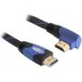 DeLOCK 1m High Speed HDMI 1.4 HDMI-Kabel HDMI Typ A (Standard) Schwarz, Blau