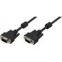 Logilink CV0003 - VGA Kabel mit Ferrit-Kern - 5m