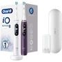 Braun Oral-B iO Series 8 Duo - Elektrische Zahnbürste - White Alabaster/Violet