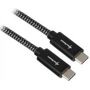 Kabel USB-C 3.1 Stecker > USB-C Stecker (Alu + Braid)
