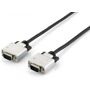 Equip 118865 - VGA-Kabel D-Sub15 - D-Sub15 St/St 15,00m HQ schwarz