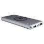 Intenso Induktions-Powerbank 1000 mA WP10000 7342531 10000 mAh Ausgänge Induktionslade-Standard, USB Silber