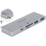3 Port Hub und 2 Slot Card Reader, Kartenleser
