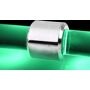 Aurora HardTube LED Ring 13mm Chrome - Grün, LED-Streifen