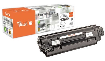 Peach Tonermodul schwarz kompatibel zu Canon CRG-713 bk