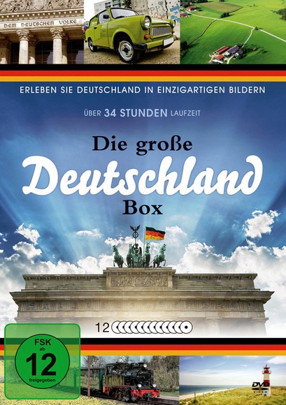 Die große Deutschland Box, 12 DVDs