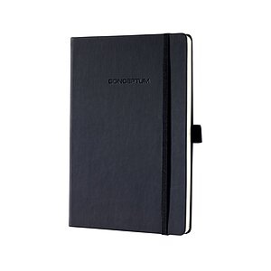 Sigel Notizbuch CONCEPTUM® CO109 Dot-Lineatur (punktkariert) Schwarz Anzahl der Blätter: 97 DIN A5