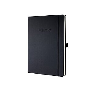 Sigel Notizbuch CONCEPTUM® CO108 Dot-Lineatur (punktkariert) Schwarz Anzahl der Blätter: 97 DIN A4