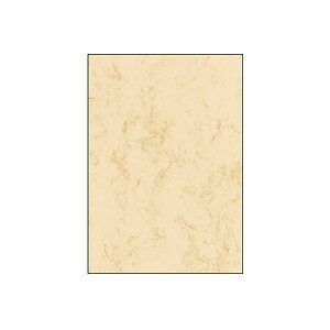 Motivpapier Sigel DP397 Marmor DIN A4 200 g/m² Beige 50 Blatt