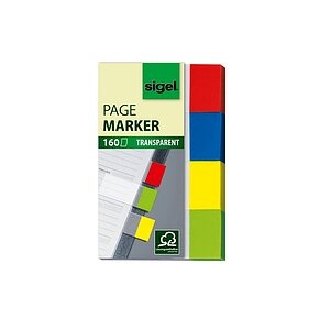 Sigel Haftmarker HN670 4 Block/Pack. Blau, Gelb, Grün, Rot