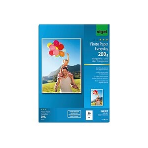 Sigel IP711 A4 (210×297 mm) Glanz Weiß Druckerpapier