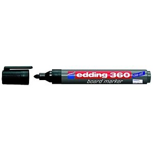 Edding Whiteboardmarker edding 360 whiteboard marker Schwarz 4-3600001