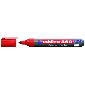 Edding Whiteboardmarker edding 360 whiteboard marker Rot 4-360002