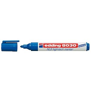 Edding 4-8030003 4-8030003 NLS High-Tech Marker Blau 1.5 mm, 3 mm
