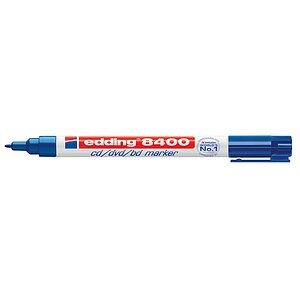 Edding CD/DVD Marker E-8400 4-8400003 Blau 0.5 mm, 1 mm 1 St./Pack.