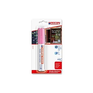Edding 4090 4-4090-1-1069 Kreidemarker Neon-Rosa 4 mm, 15 mm