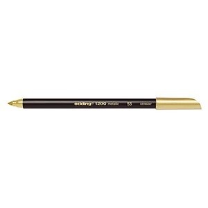 Edding Fasermaler E-1200 4-1200053 Gold (metallic) 1 mm, 3 mm 1 St.