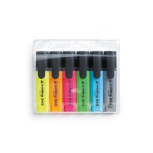 EDDING Textmarker 345 345-E6 6 Farben ass.