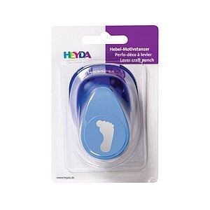 HEYDA Motivstanzer gross 2.5 cm 203687517 Fuss