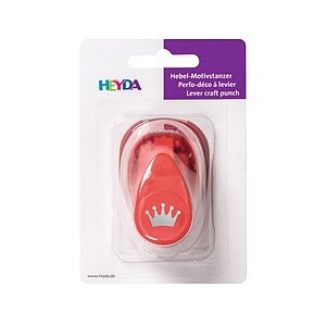 HEYDA Motivstanzer klein 1.7 cm 203687455 Krone