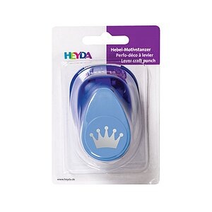 HEYDA Motivstanzer gross 2.5 cm 203687532 Krone