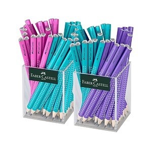 Faber Castell - -Bleistifte Jumbo Sparkle B 111640 72 Bleistifte