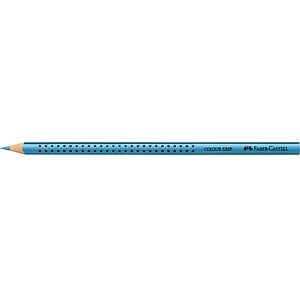 FABER-CASTELL Farbstift Colour Grip 112486 blau metallic