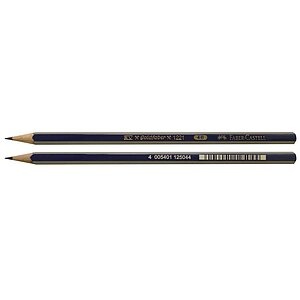  Faber-Castell Bleistift, 4B, Goldfaber, 112504 